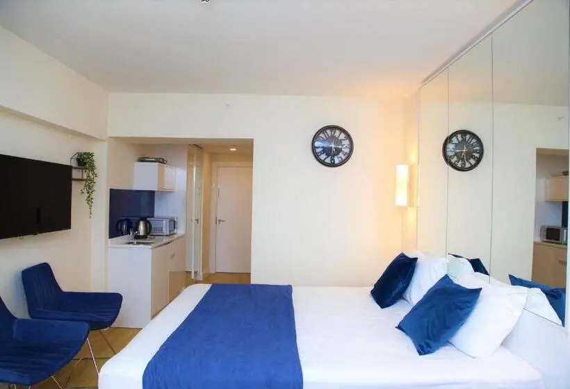 キングサイドベッドのスタンダードワンルーム, Sea View Aparthotel In Batumi