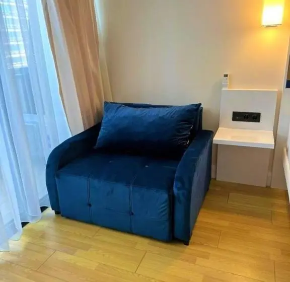 キングサイドベッドのスタンダードワンルーム, Sea View Aparthotel In Batumi