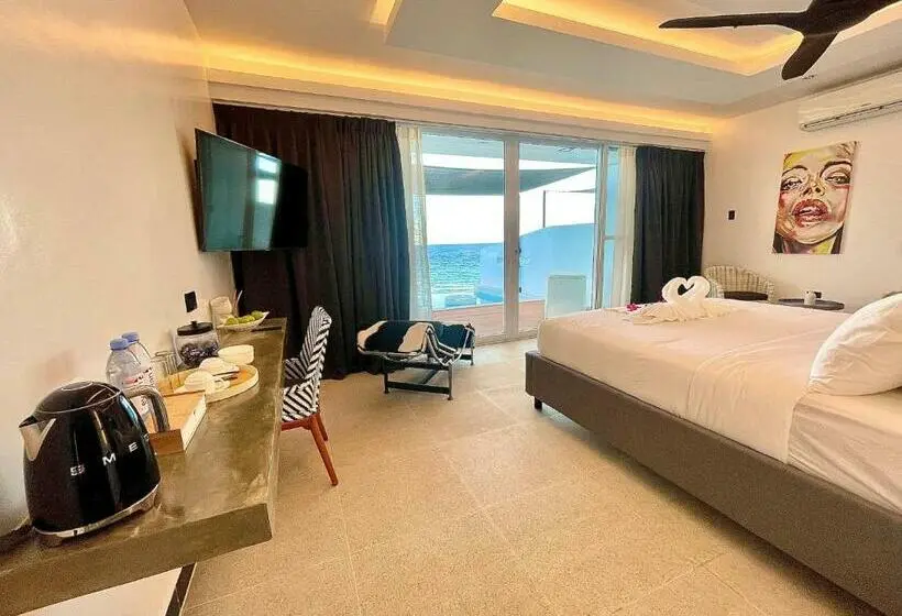 キングサイズベッドのスイートルーム, Epic Suites Bohol Adults Only