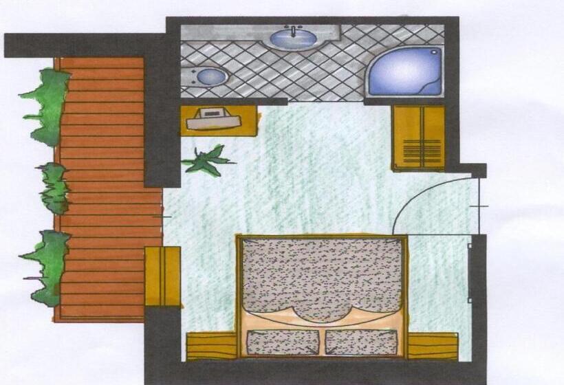 ベーシックルーム, Aktiv & Relax Hotel Hubertus