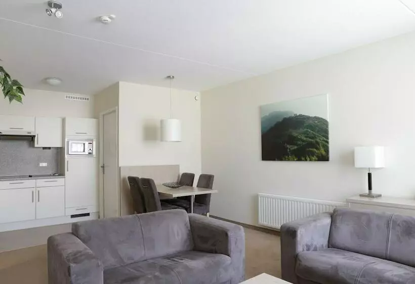 １ベッドルームのデラックスアパートメント, Fletcher Wellness Hotel Kamperduinen