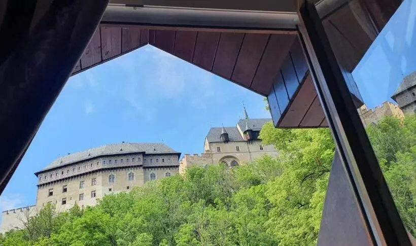景色の見えるスーペリアルーム, Karlštejn & Spa