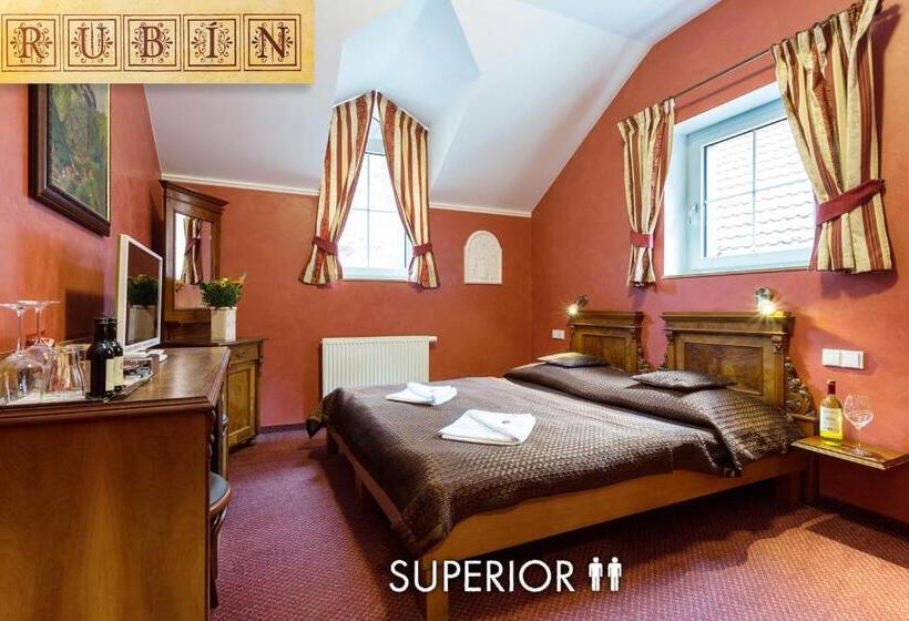 اتاق سوپریور با چشم‌انداز, Karlštejn & Spa