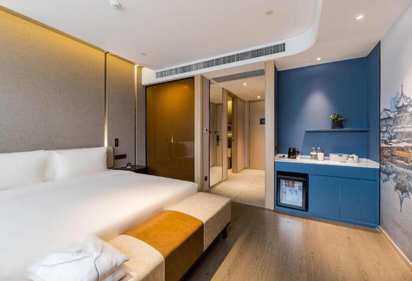 Номер Стандарт, Atour Hotel Nanjing Olympic Sports Center Tianhe Plaza