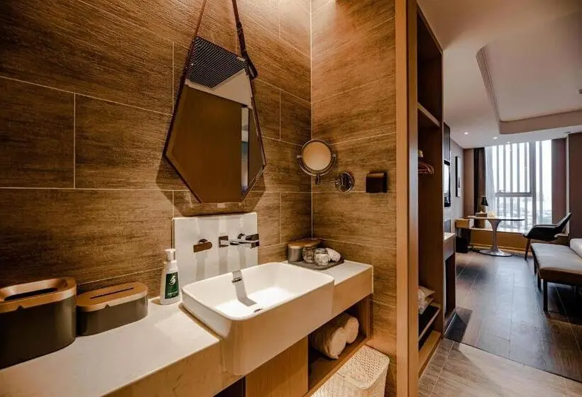 デラックスルーム, Atour S Hotel Shenzhen Longgang Zhonghaixing