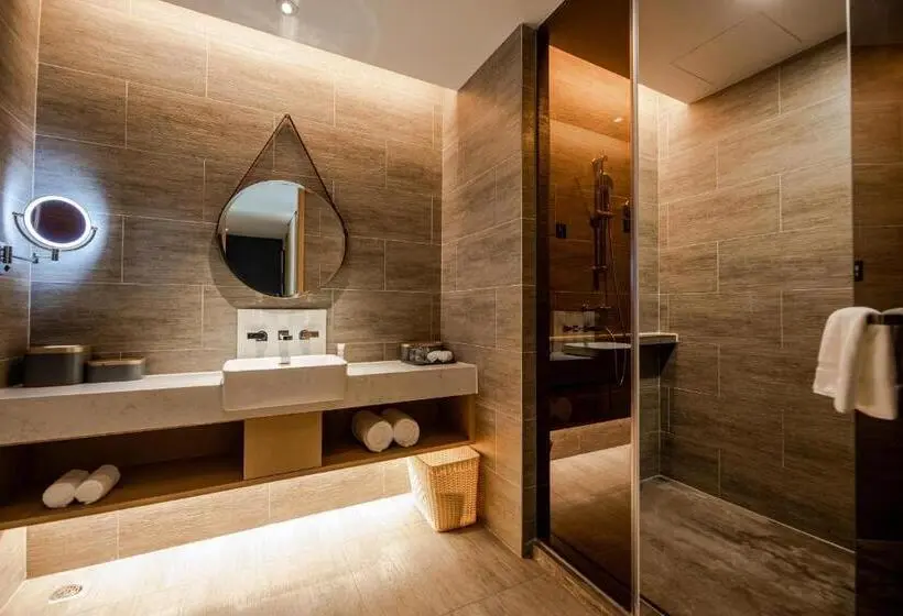 庭の見えるジュニアスイート, Atour S Hotel Shenzhen Longgang Zhonghaixing