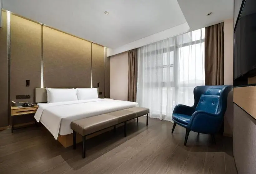 庭の見えるジュニアスイート, Atour S Hotel Shenzhen Longgang Zhonghaixing