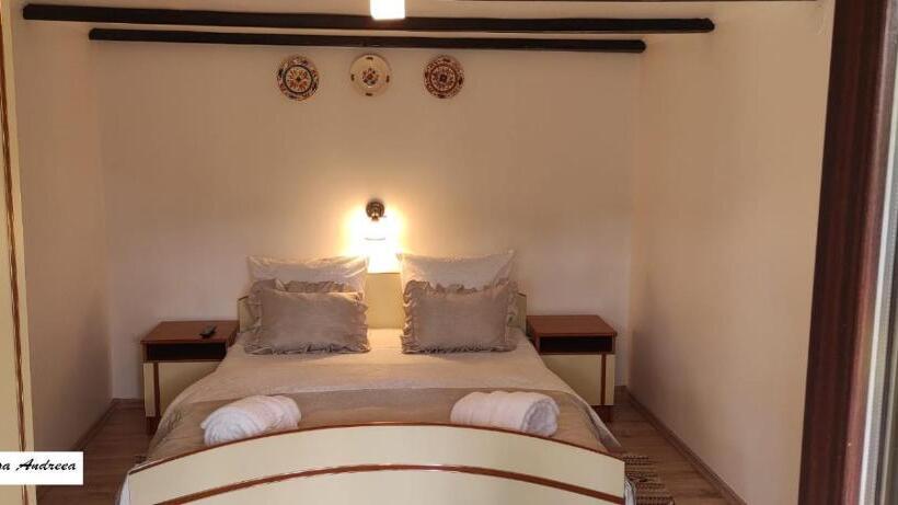 غرفة قياسية مزوَّدة بشُرفة, Pensiunea Casa Andreea   Bârsana Maramureș