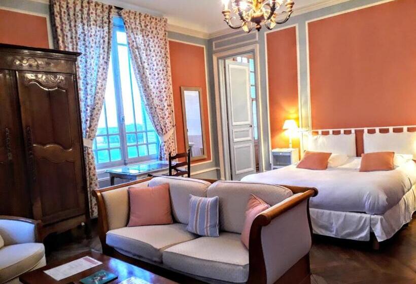 Номер Стандарт, Château De La Râpée Hôtel Restaurant