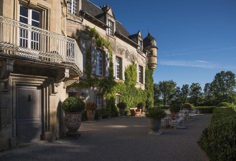 غرفة قياسية مطلّة علي حمام السباحة, Château De Labro   Teritoria