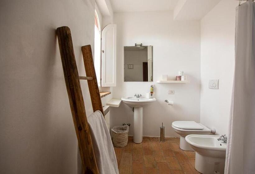 غرفة ديلوكس مزودة بشرفة, Tenuta Pianirossi