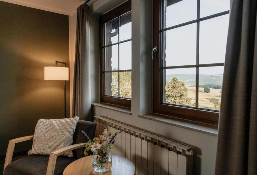 חדר סטנדרט עם מרפסת, Waldhotel Kreuztanne