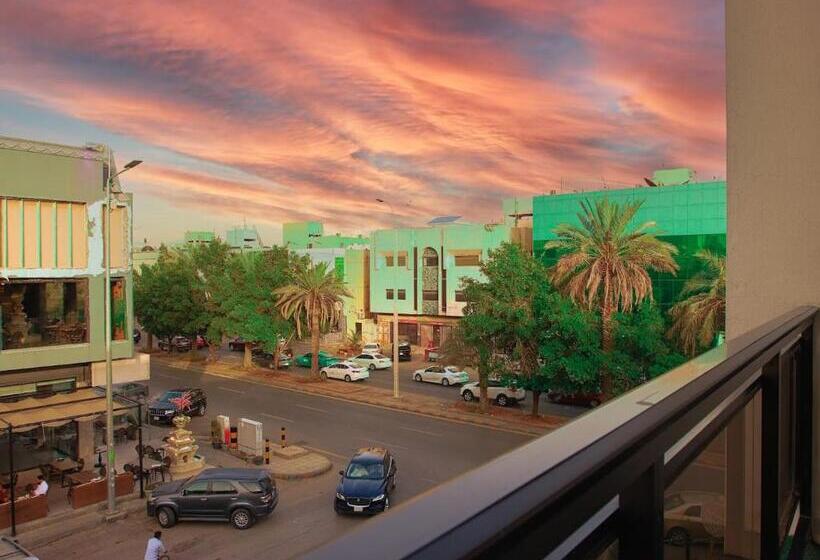 شقة غرفة نوم واحدة مزودة بشُرفة, فندق السليمانيه والرمال الزرقاء