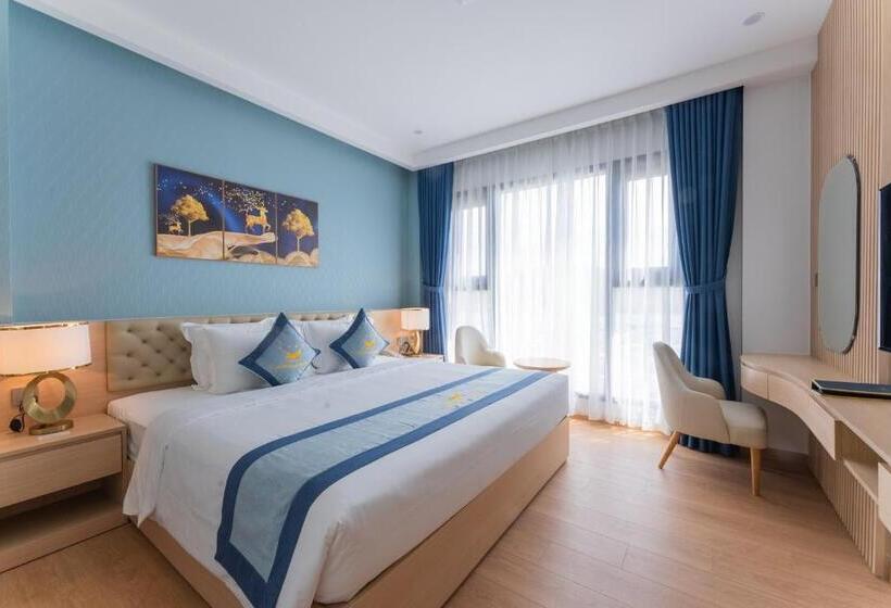 اتاق خانوادگی با چشمانداز جانبی دریا, Canary Gold Hotel Quy Nhơn
