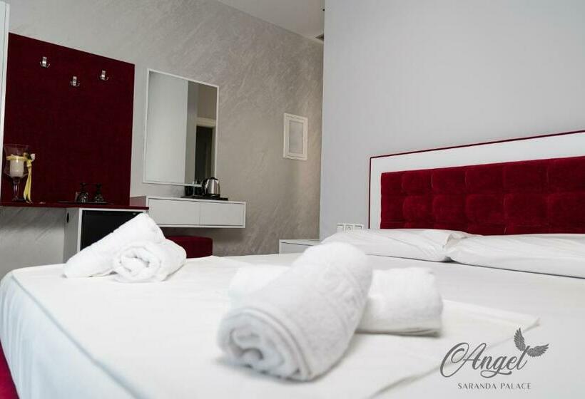 اتاق استاندارد با چشم‌انداز دریا, Angel Saranda Palace