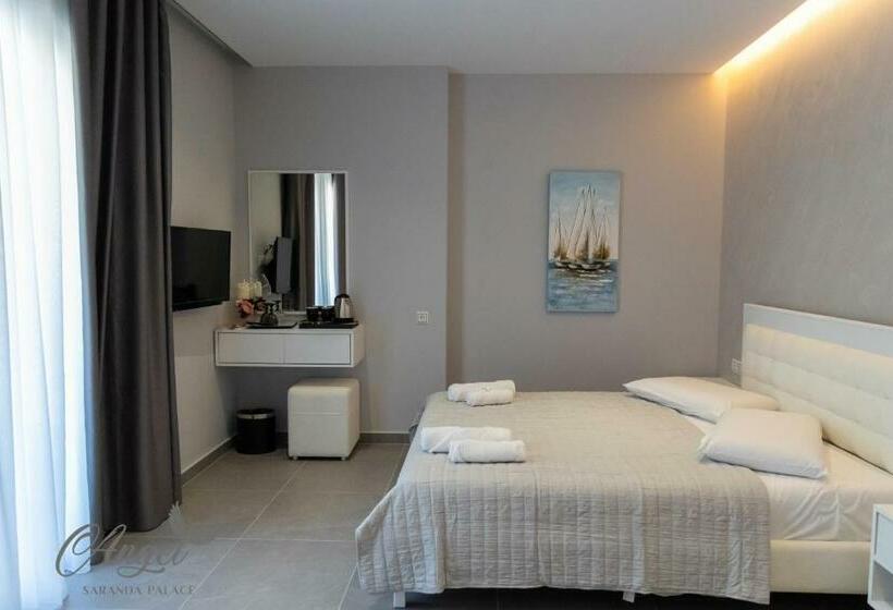 اتاق استاندارد با چشم‌انداز دریا, Angel Saranda Palace