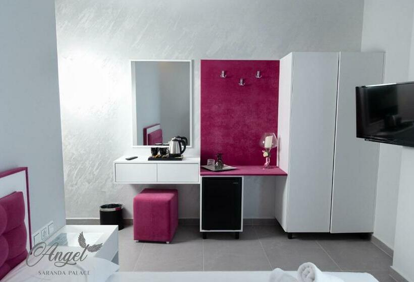 اتاق استاندارد با چشم‌انداز دریا, Angel Saranda Palace