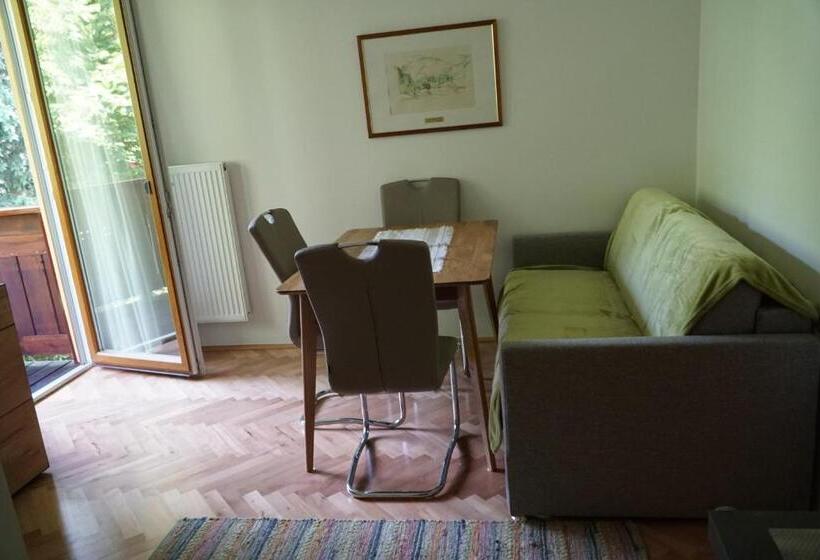 침실 1개 발코니 아파트, Pension Hartmann