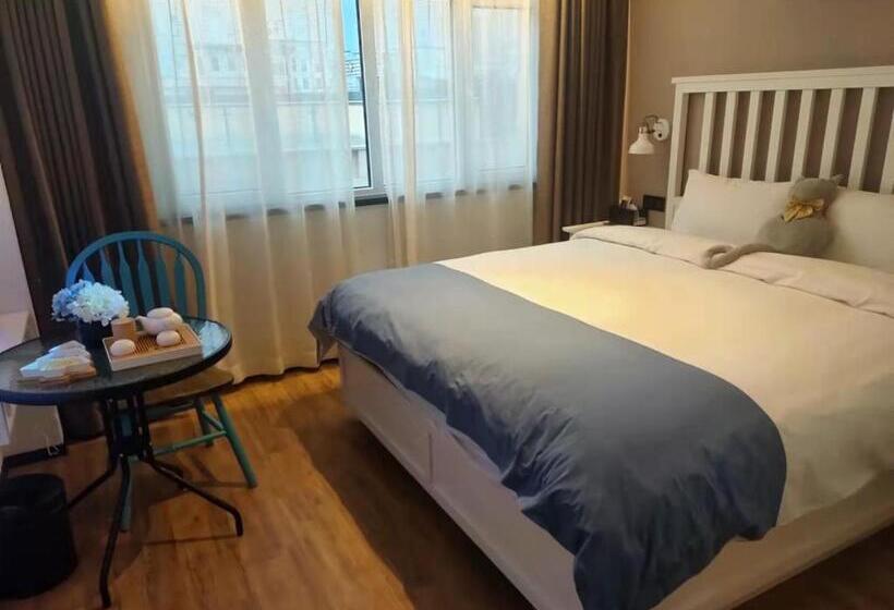 חדר סטנדרט, 银座精宿酒店(济南莱芜旅发印象城凤城西大街店)