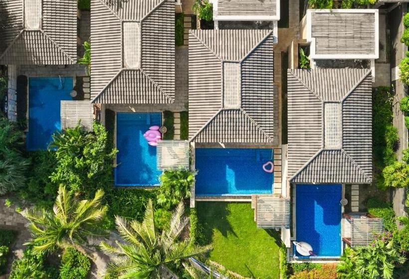 ویلای 1 خوابه با چشمانداز باغ, Wanda Reign Resort & Villas Sanya Haitang Bay