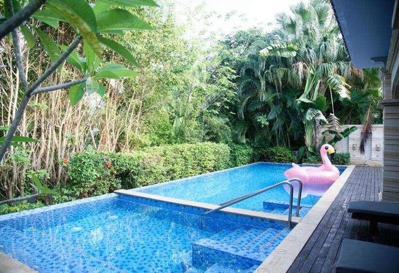 ویلای 2 خوابه با چشمانداز باغ, Wanda Reign Resort & Villas Sanya Haitang Bay