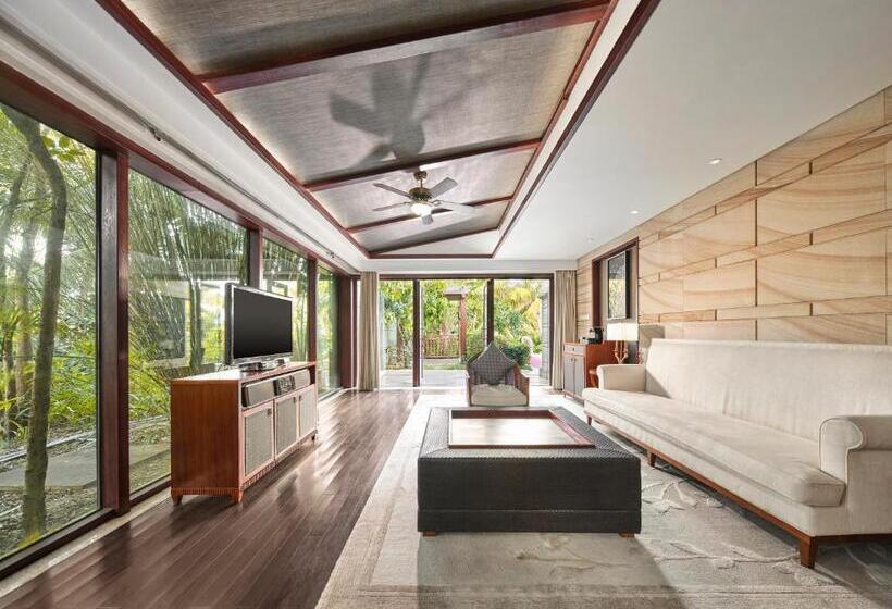 ویلای 2 خوابه با چشمانداز باغ, Wanda Reign Resort & Villas Sanya Haitang Bay