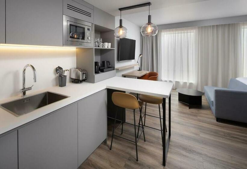 إستوديو قياسى سرير كينج, Residence Inn By Marriott Paris Charles De Gaulle Central Airport