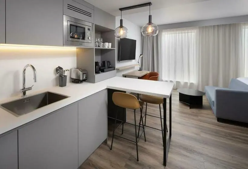 استودیو استاندارد با تخت کینگ, Residence Inn By Marriott Paris Charles De Gaulle Central Airport