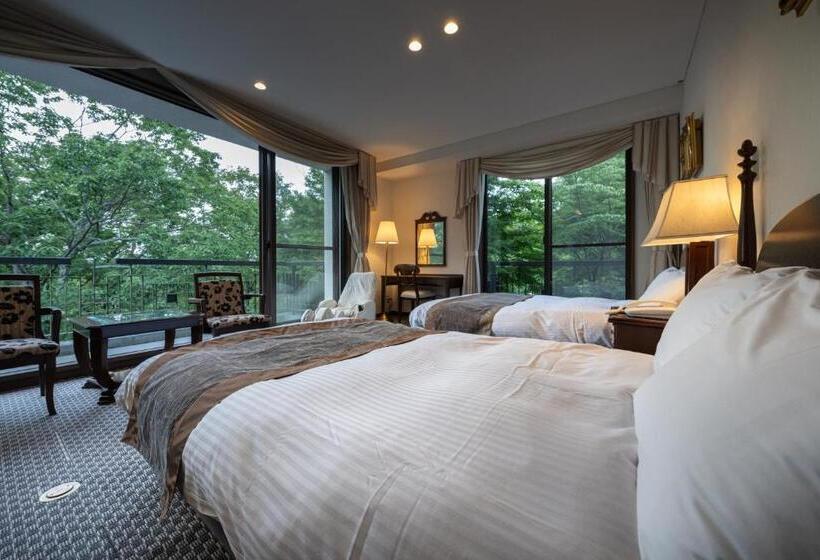 デラックスルーム, 伊豆高原温泉ホテル 森の泉