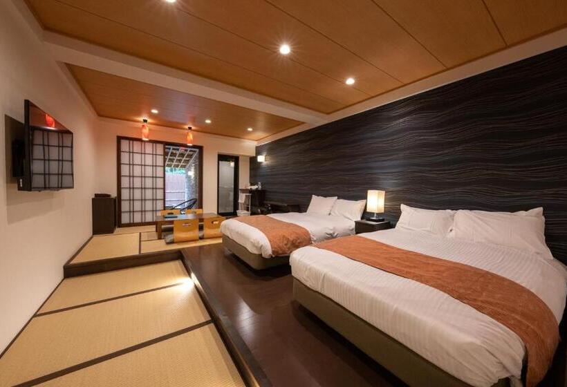 Cameră Cvadruplă Standard, 伊豆高原温泉ホテル 森の泉