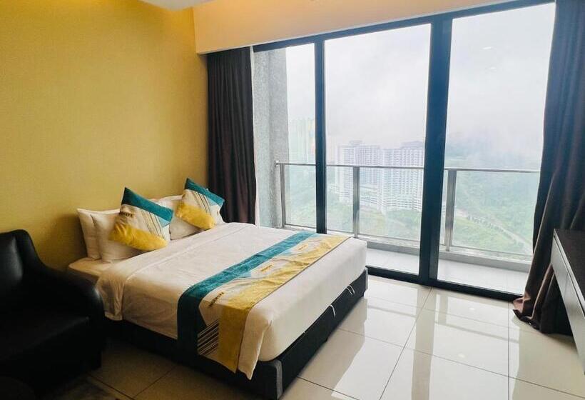 חדר לארבעה סטנדרטי עם מרפסת, Atmosphere De Genting