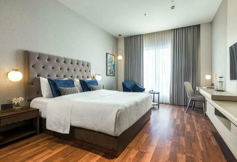 キングサイズベッドのスタンダードルーム, Wyndham Chandigarh Mohali
