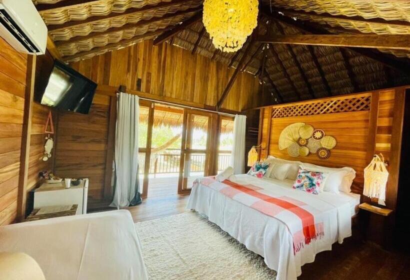سوئیت با تخت بزرگ, Pousada Casa Caju Bangalows