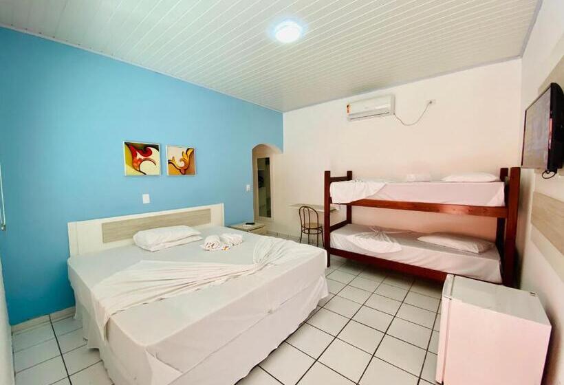 スタンダード4人部屋, Pousada Porto Do Rio Praia