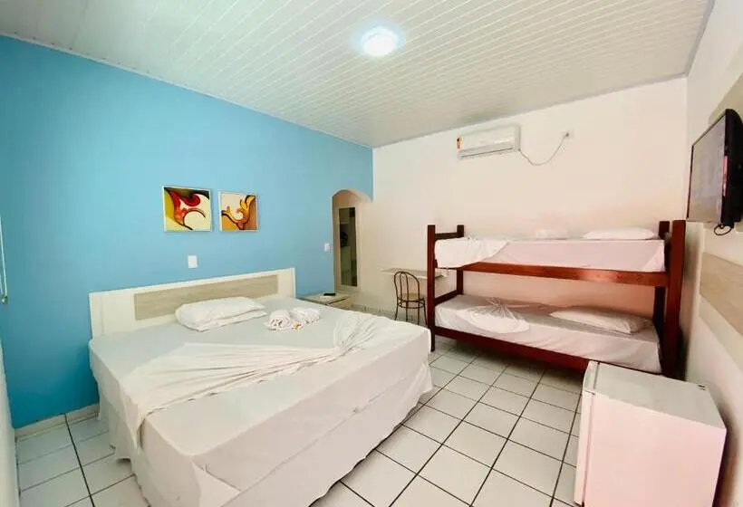スタンダード４人部屋, Pousada Porto Do Rio Praia