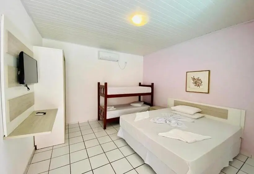 スタンダード４人部屋, Pousada Porto Do Rio Praia