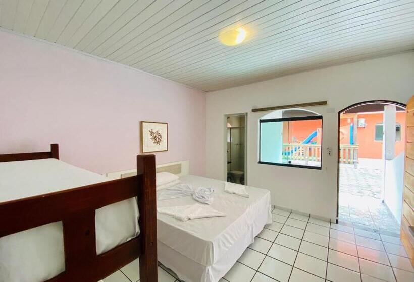スタンダード4人部屋, Pousada Porto Do Rio Praia