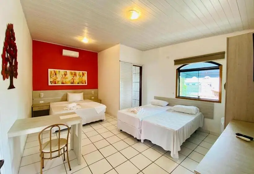 デラックスの４人部屋, Pousada Porto Do Rio Praia