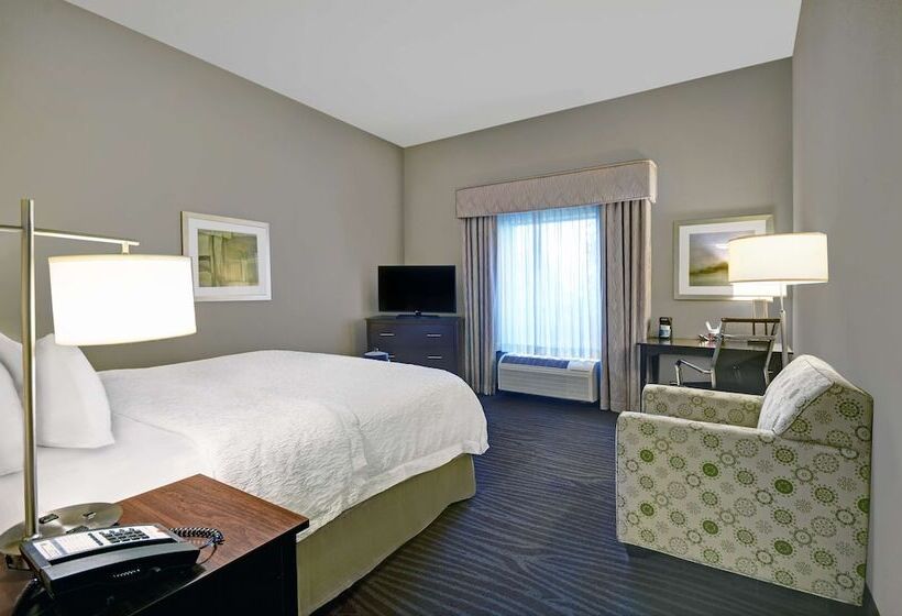 غرفة قياسية سرير كينج لذوى الإحتياجات الخاصة, Hampton Inn & Suites Robbinsville