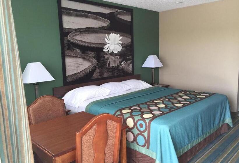 带大床的标准间, Super 8 By Wyndham Greencastle