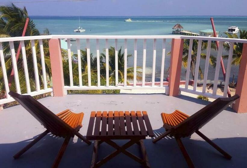 海景标准间带阳台, Caye Caulker Condos