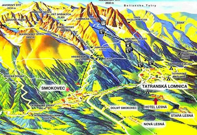 Номер Стандарт с Террасой, Privileged Lesná   With Garden Terrace, Tatranská Lomnica 2 Km