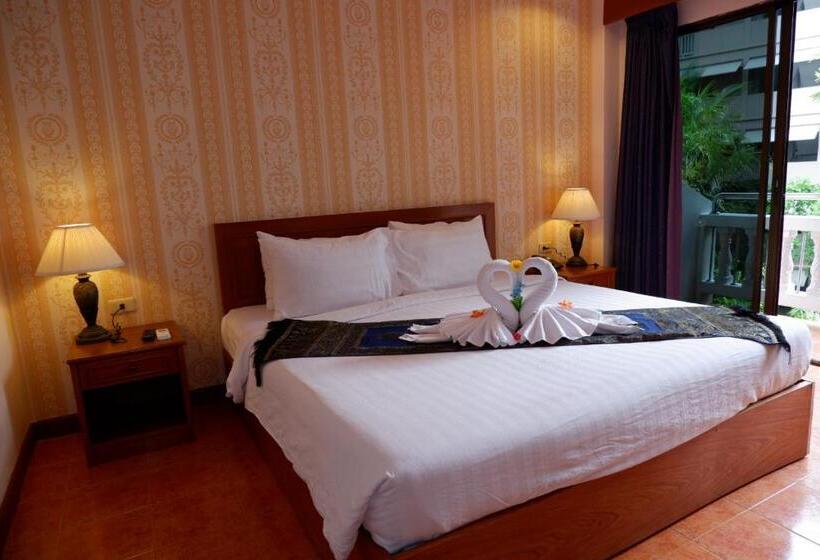 Habitació Deluxe amb Balcó, Patong Central Residence And Apartment