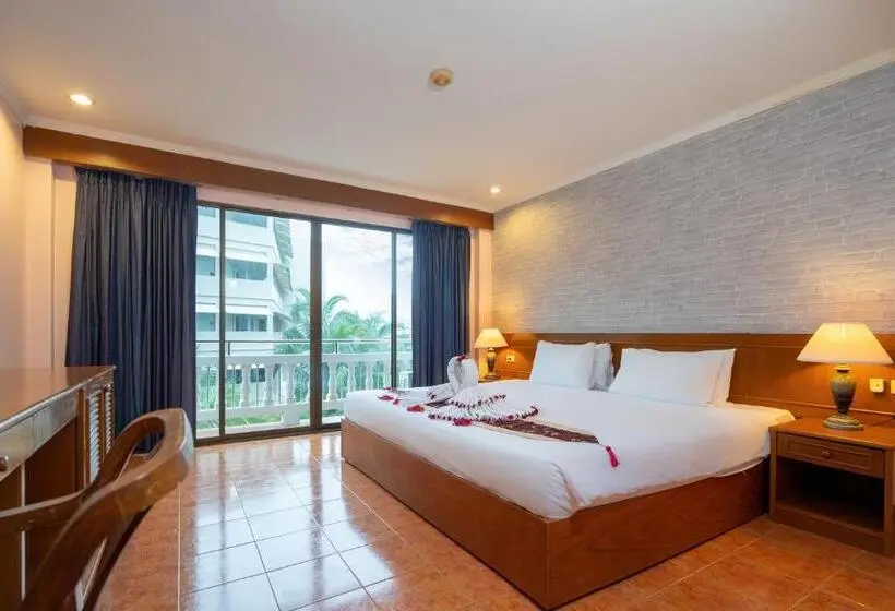 اتاق استاندارد با تخت بزرگ, Patong Central Residence And Apartment