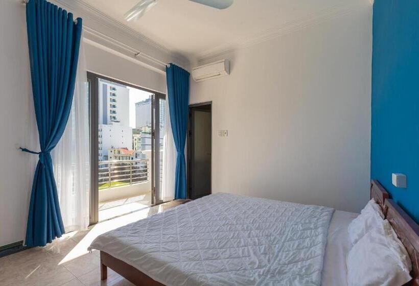 اتاق استاندارد یک تخته با بالکن, Khách Sạn Thái Bình