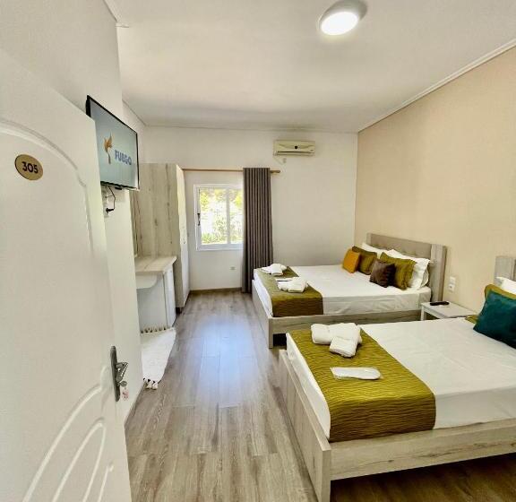 Chambre Triple Standard Vue Jardin, Relax Mea