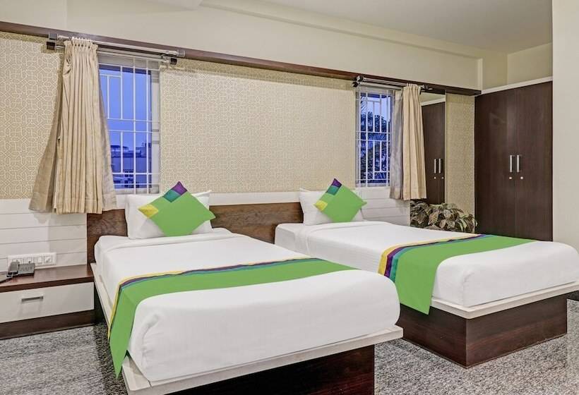 غرفة ديلوكس, Treebo Trend Corporate Suites