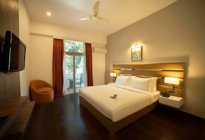 シングルデラックスルーム, Country Inn Tarika Riverside Resort Jim Corbett