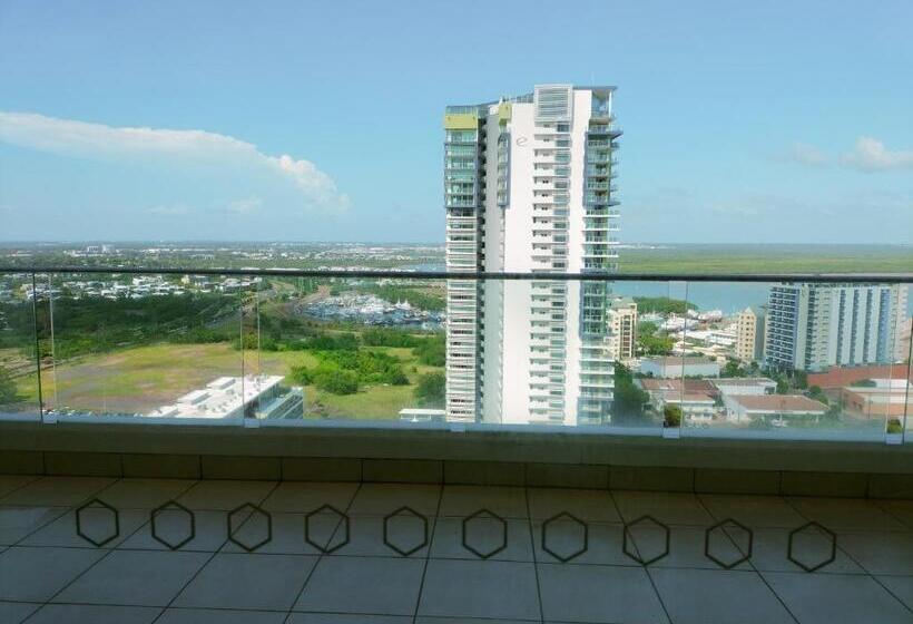 带1个卧室的带海景的公寓, Darwin Harbour Suite