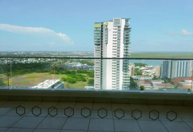 آپارتمان 1 خوابه با چشم‌انداز دریا, Darwin Harbour Suite
